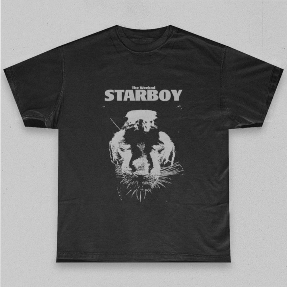 The Weeknd Starboy Tshirt Gift For Fans Streetwear Tshirt Unisex Tee